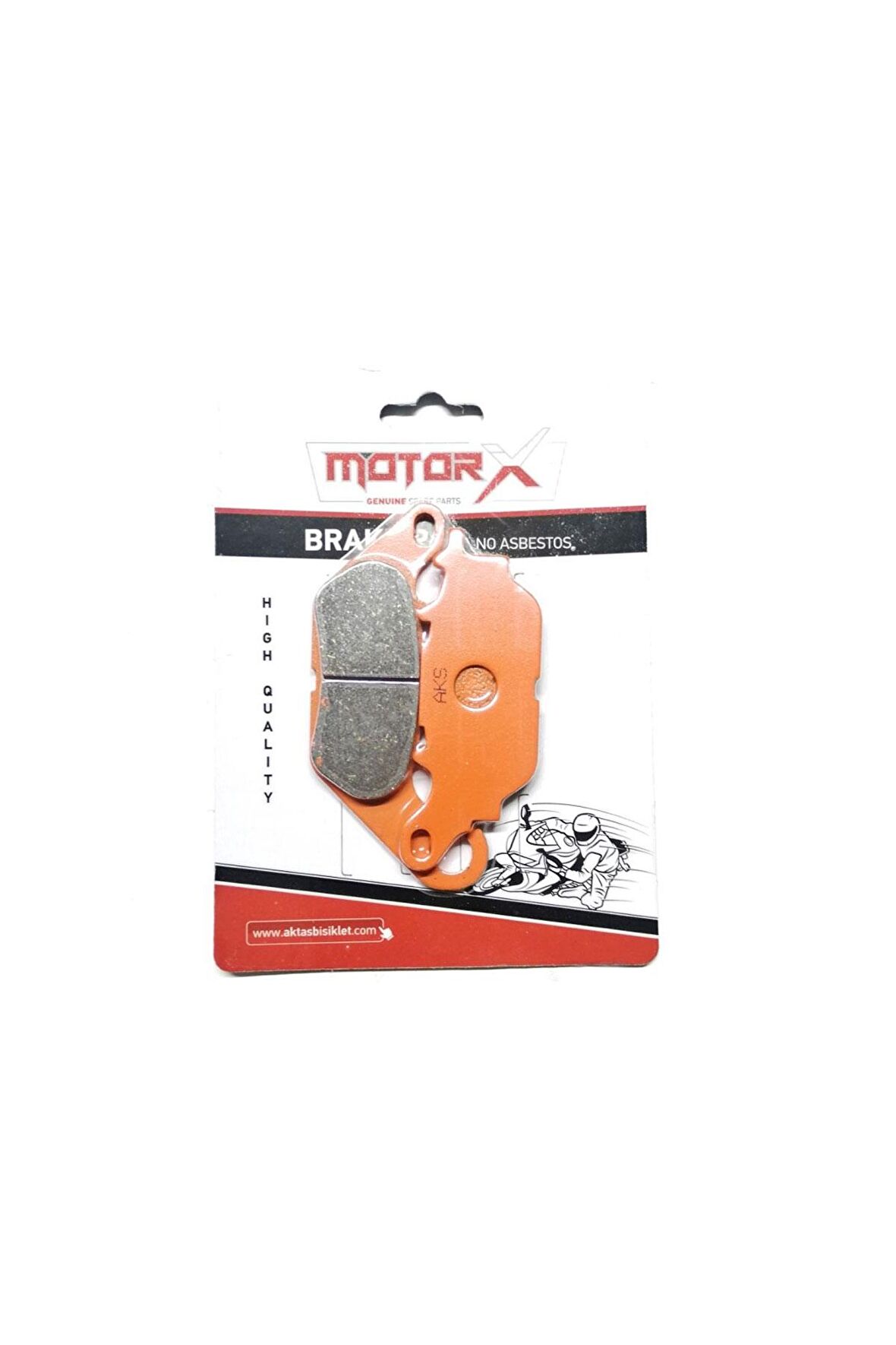 Yamaha YBR 125 Esd Motosiklet Ön Fren Disk Balatası Ym | Turuncu